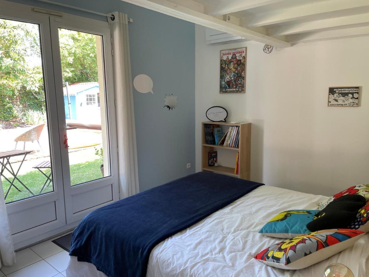 Merig'Home Chambre Bd Climatisee Dans Maison Avec Piscine Au Calme En Ville, Sdb & Toilettes Prives Angoulême Exteriör bild